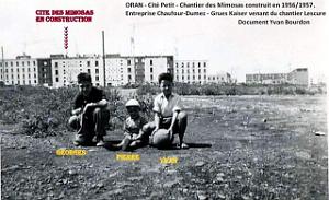 Oran - Cite Petit - Cite des Mimosas - 1956.